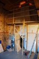 Last part of the climbing wall being finnished