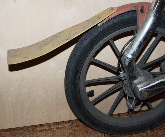 Strida - Extending the rear shield