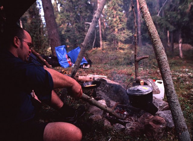 Campfire cocking