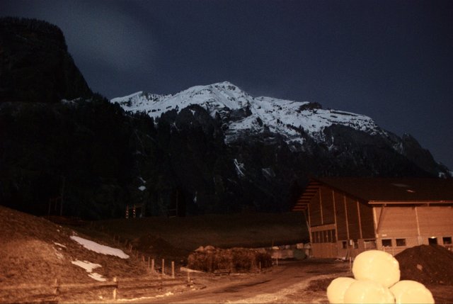 Kandersteg at Full Moon
