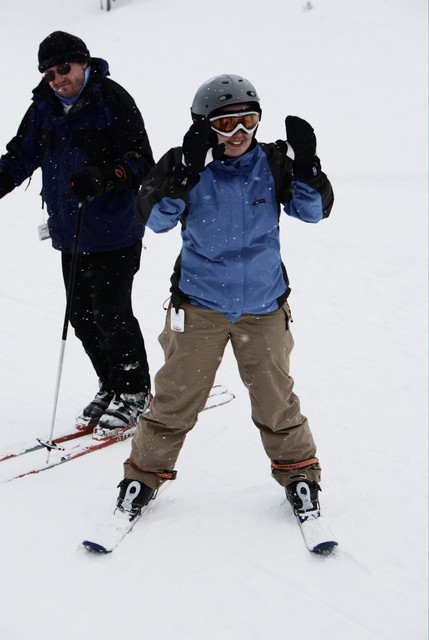 Skiing