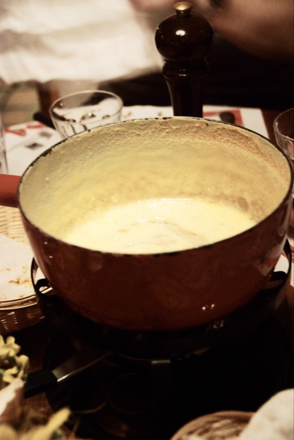 Almost Empty Fondue