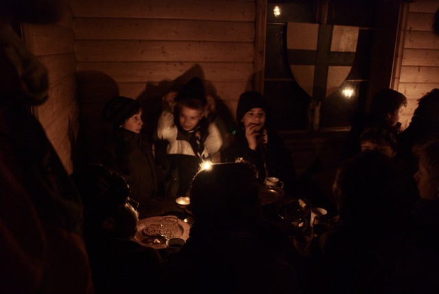 At the tavern