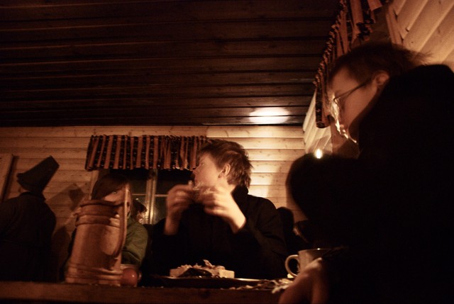 At the tavern