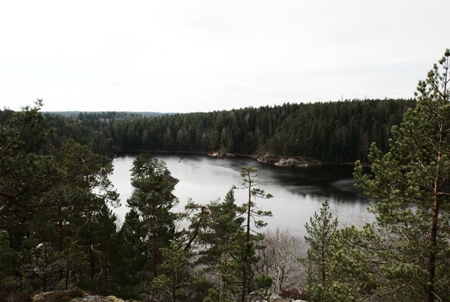 View over the Bottomless Lake