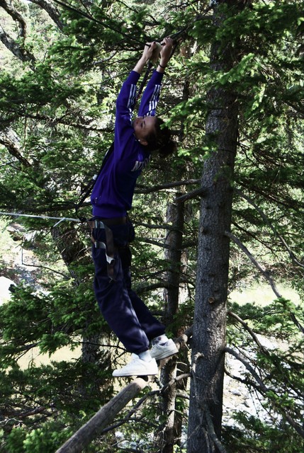 Misuse of security rope