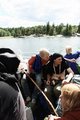 On the boat