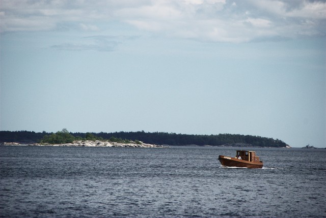 I love these small fishing boats