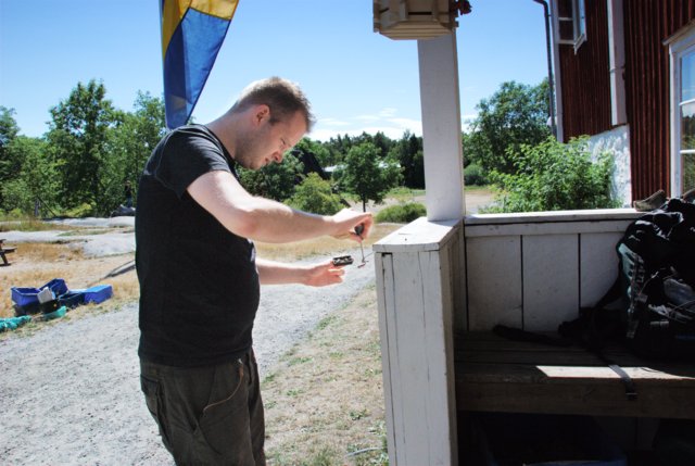 Repairing the doorbell