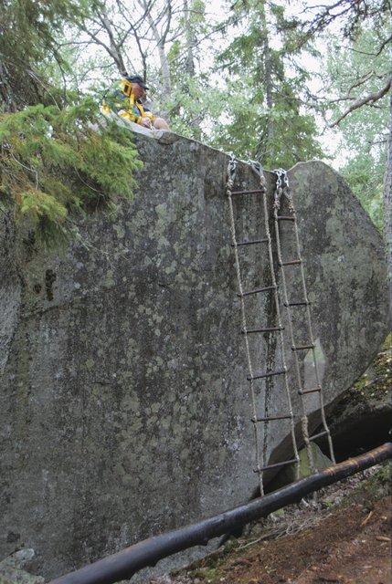 Making new rope ladders