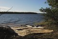 Kayaking in the  Baltic Sea