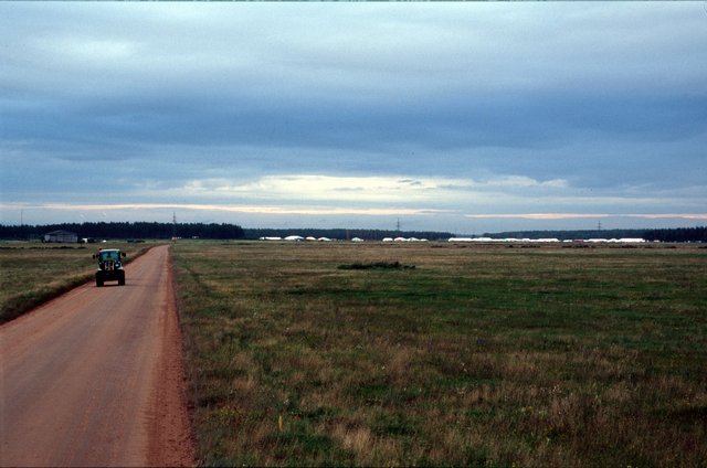 Arriving early to the camp site