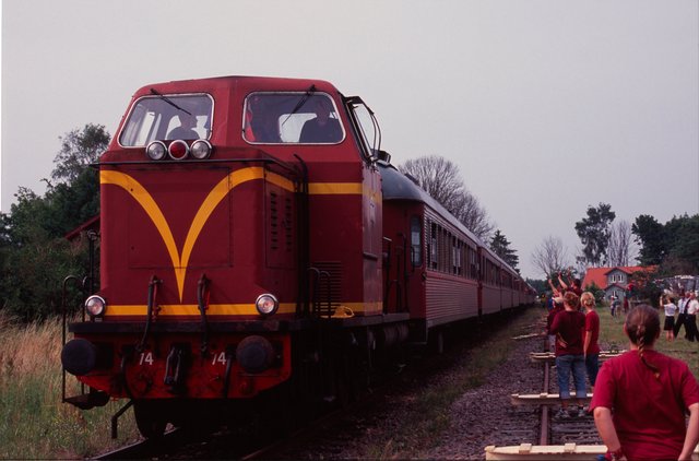 The train is very long