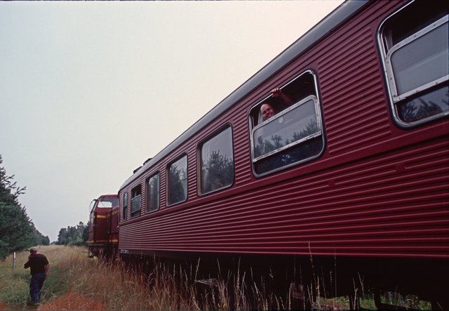 Last man on the train?