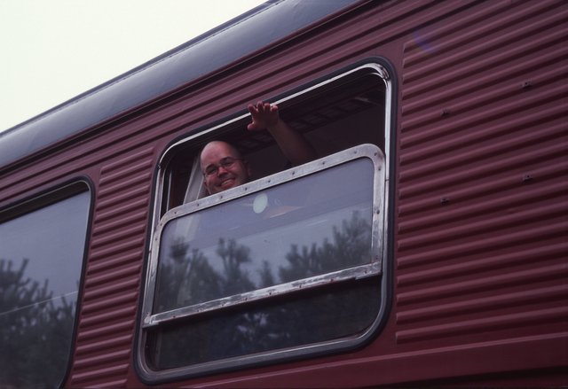 Your not allowed to stay the night on the train