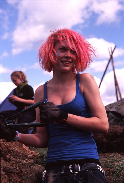 Digging a hole - with style