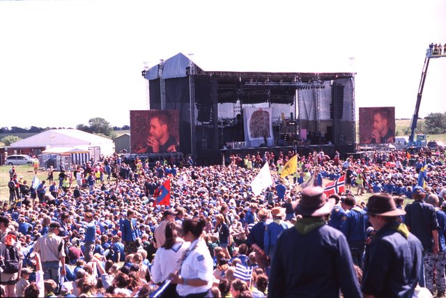 The main stage
