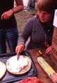 Making a cake