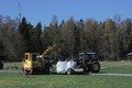 Seven tons of sand need to be moved