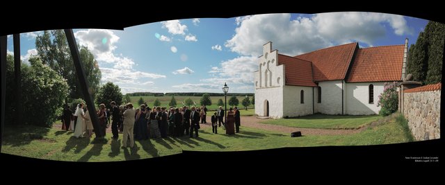 Wedding panorama