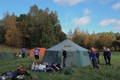 Old school military tent
