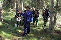 Finding a site to camp