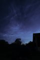 Night glowing clouds in the heart of july