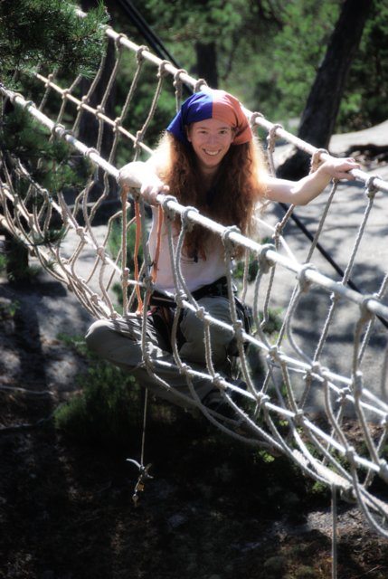 Master of monkey bridge re-tying
