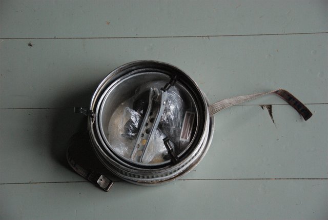 Camping stove put together