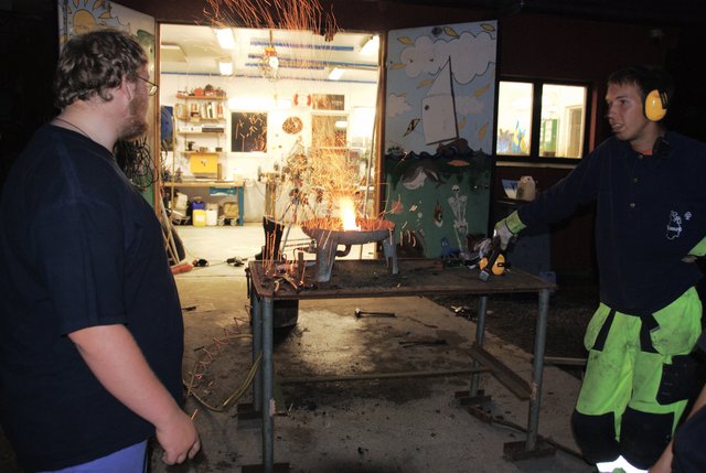Blacksmith works