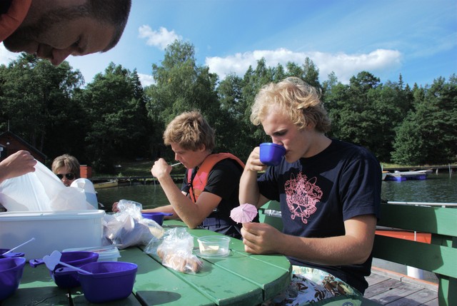 Coffee break in Fladan