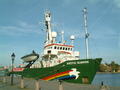 Arctic Sunrise visiting Stockholm