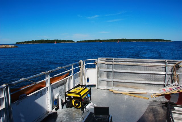 The SSP yatch sound system