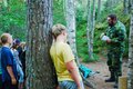 Training on the obstacle course - 1