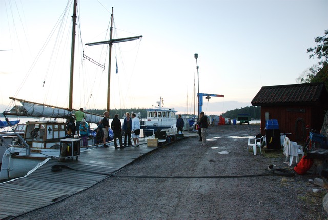 Preparing evening in the harbour - 2