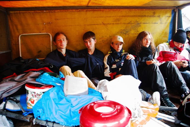Råstensudde - hiding from the bad weather