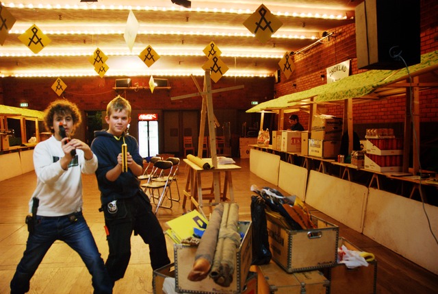 Masters of the Staple gun