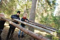 Building sleeping platform