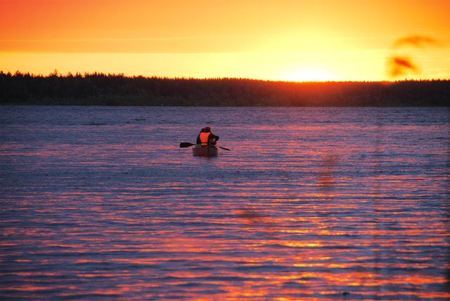 Into the sunset