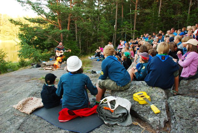 Miniscout Camp Fire