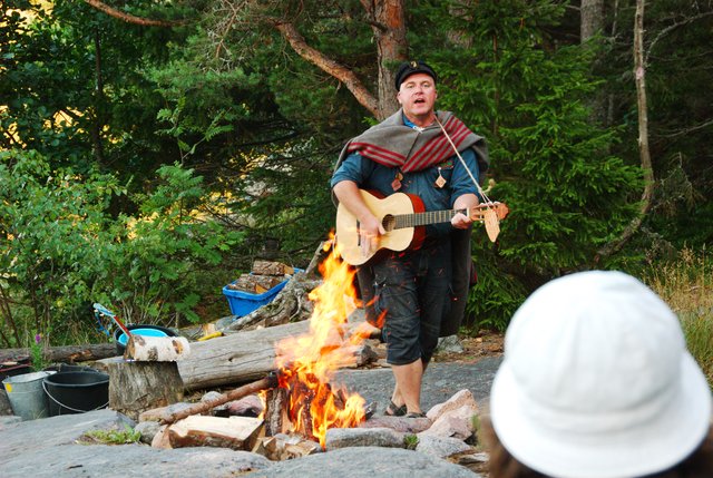Miniscout Camp Fire - 2