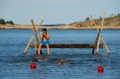 Swiming Back to the Shore