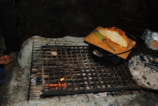 Bröd, tillverkad i gruta