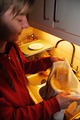 Separating pepper from water