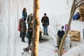Building shelter for homeless