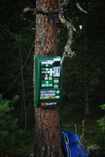 Medicare station for campsite - 2